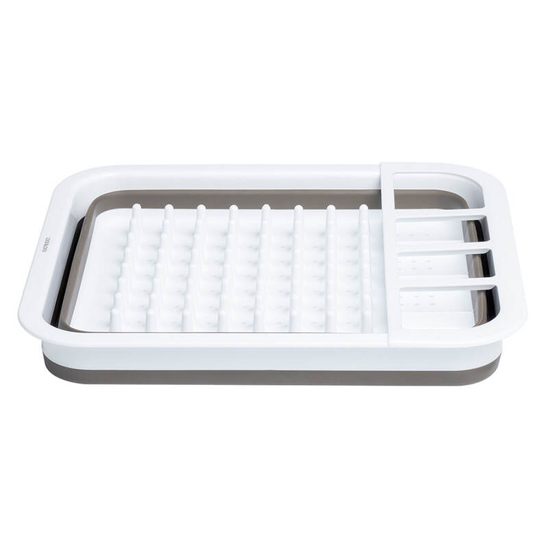 Kệ Chén Dĩa Gấp Gọn Lock&Lock, 363x309x57mm - Màu Trắng - LDR130WHT, , large image number null